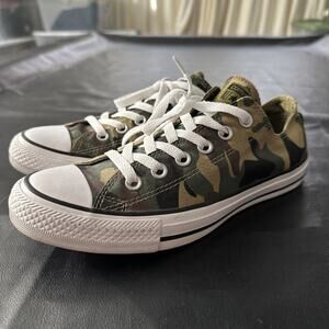 Converse Chuck Taylor All Star Men’s 6 / W 8 Low Top Camouflage Shoes Camo BP
